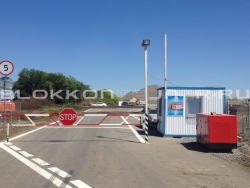 Контрольно-пропускной пункт (КПП) для строй объекта Аэропорт Южный в Архипо-Осиповке